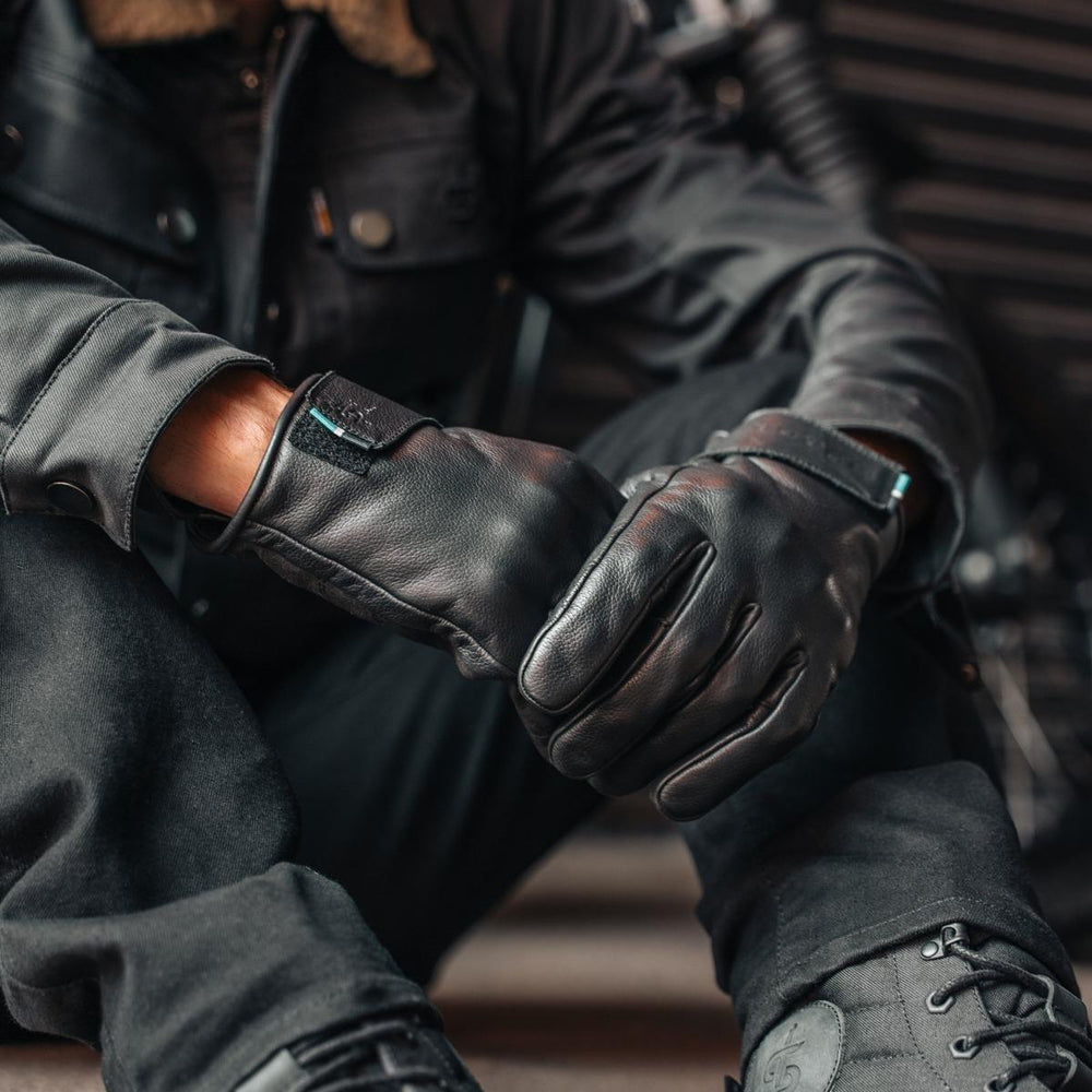 Spada Clutch Winter Waterproof Motorcycle Gloves - Black