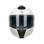 Spada Sirius Flip Front Motorcycle Helmet - White