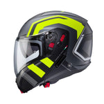 Caberg Horus X Road Matt Gun Metal Yellow Flou Black Helmet