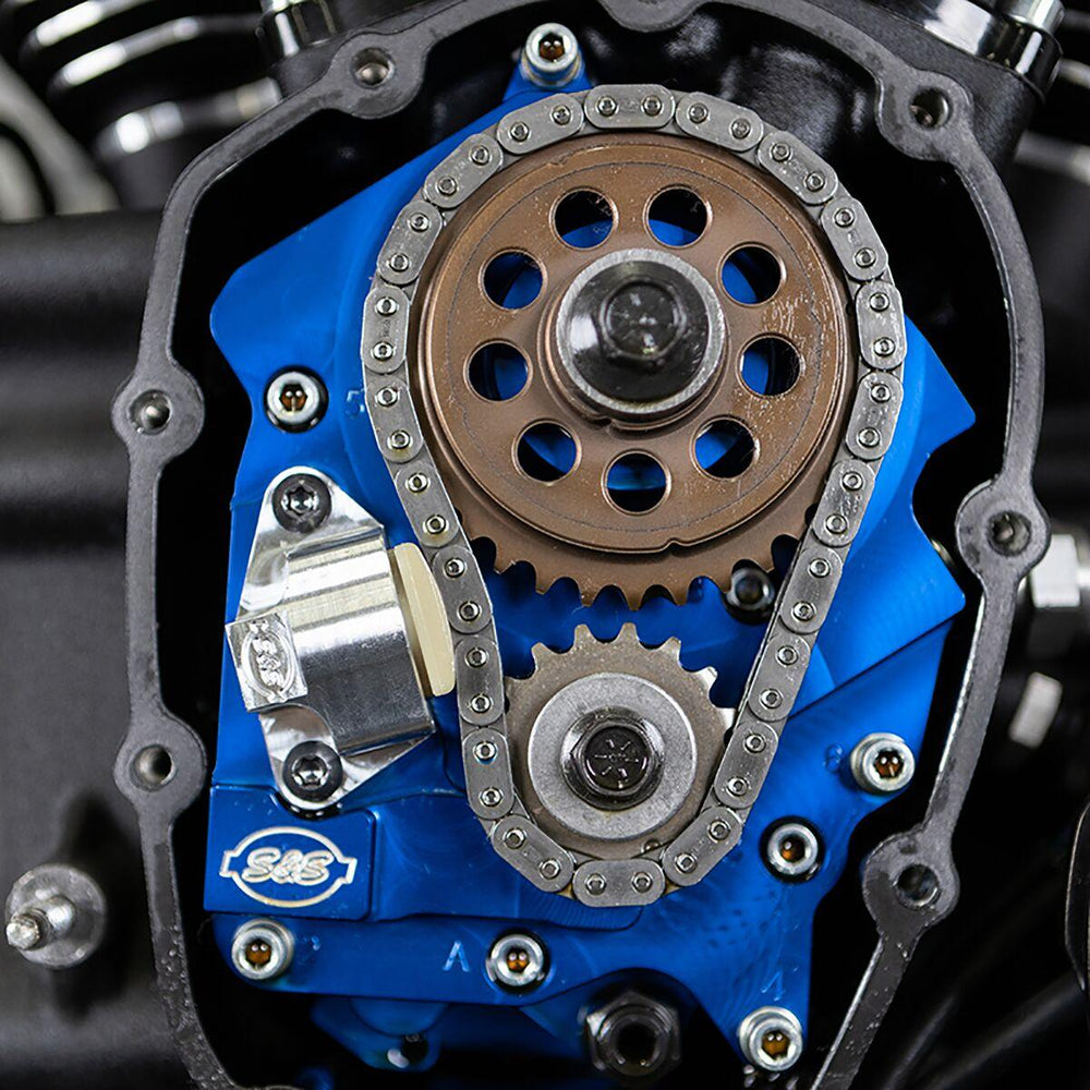 S&S Cycle Cam Chain Tensioner For Harley Davidson FLDE 1750 2018-2020 - Black Silver
