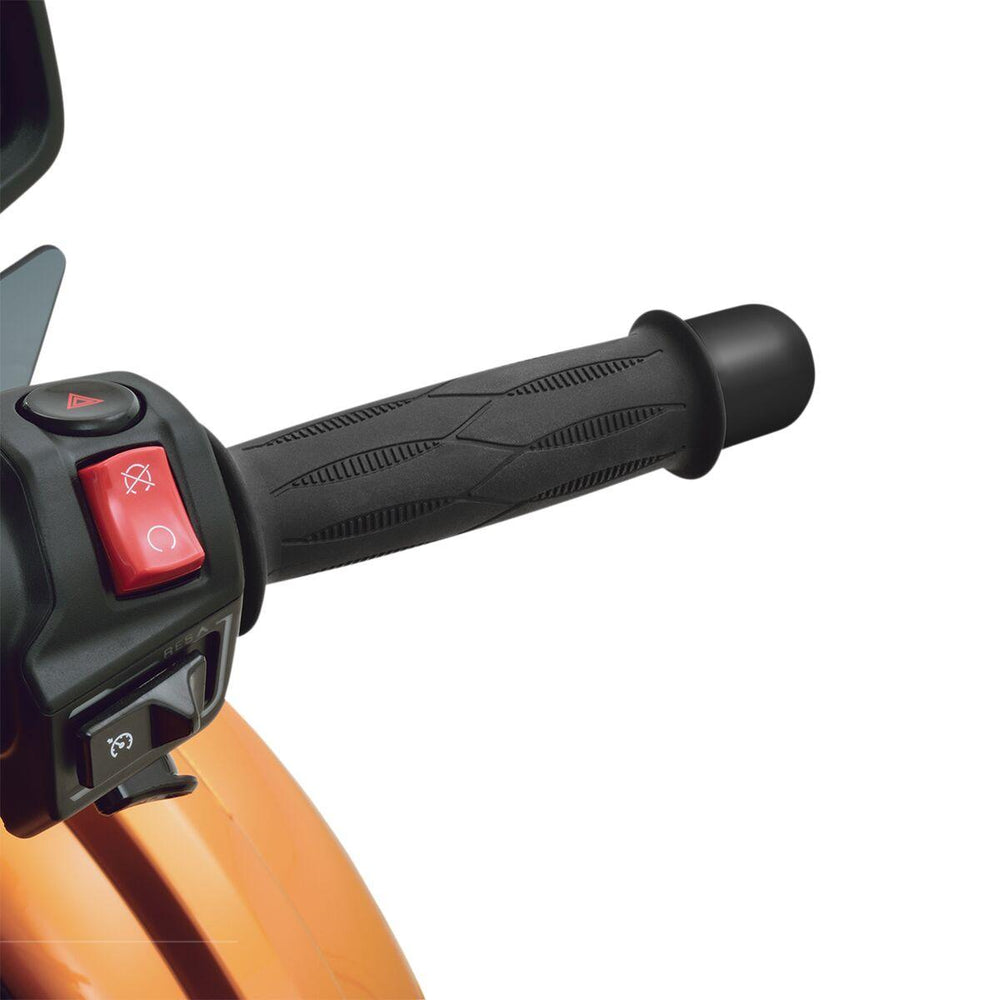 Show Chrome Handlebar Weights For Can Am Spyder 1330 F3 2015-2022 - Black