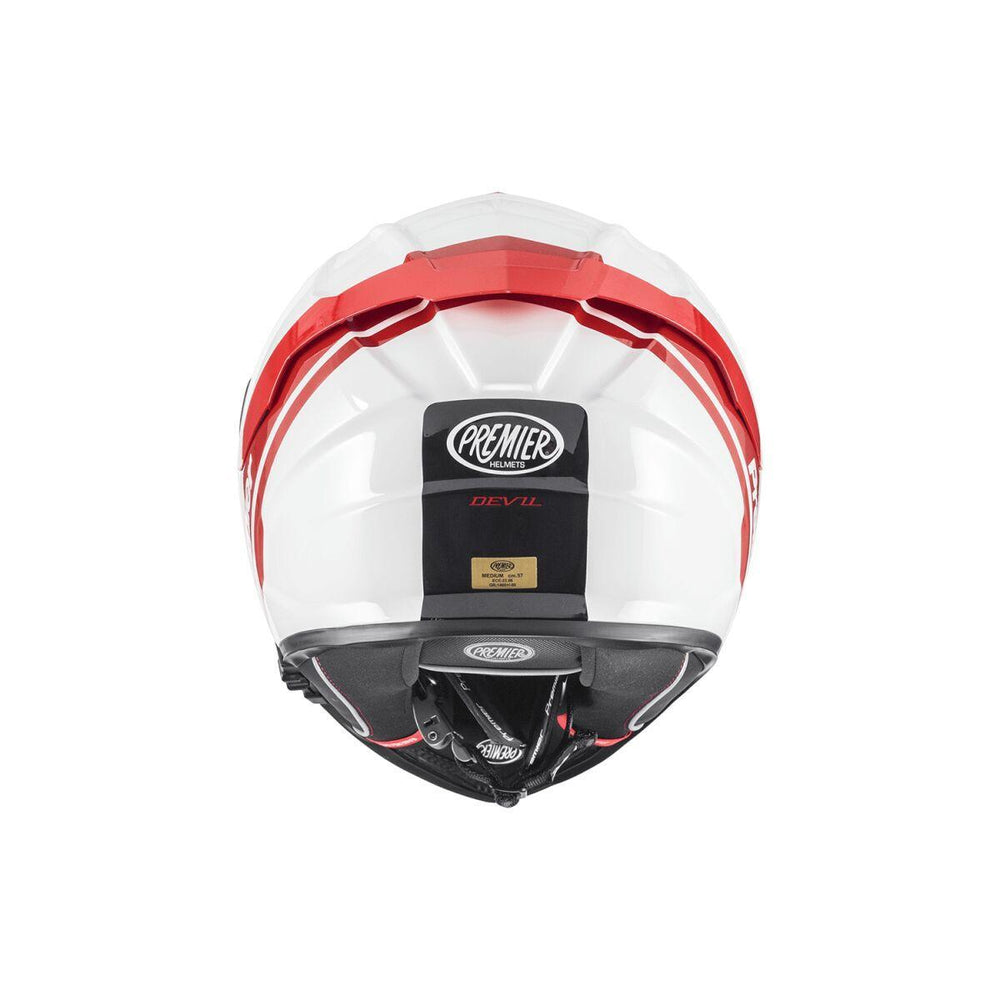 Premier Devil PH Helmet - Gloss/Grey/Red/White