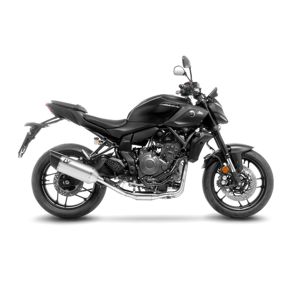 LeoVince LV-14R Stainless Steel Silencer For Yamaha MT-07 ABS 2020-2026