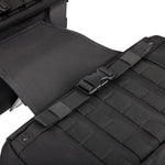 Thrashin Supply Co Expedition Saddlebags For Harley Davidson FLD 1690 2012-2013 - Black