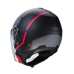 Caberg Riviera V4X Geo Matt Black Red Anthracite Helmet