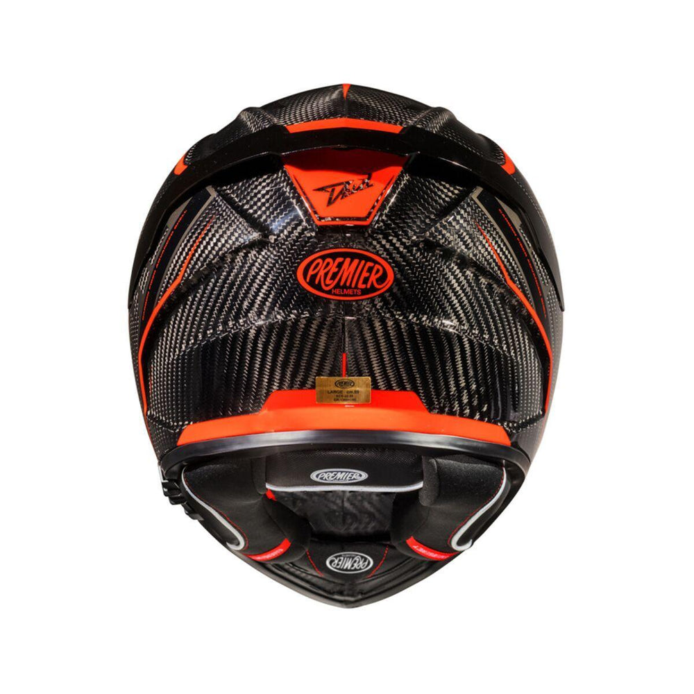 Premier Devil Carbon ST2 Helmet - Black/Red