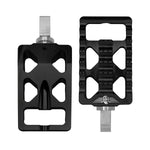 Heinz Bikes Foot Pegs For Harley Davidson FLDE1750 2018-2020 Front - Black