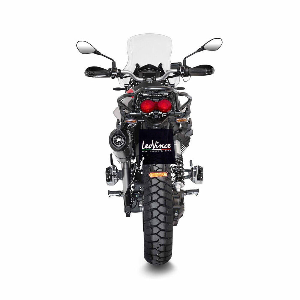 LeoVince LV One Evo Stainless Steel  Silencer For Moto Guzzi V85 850 TT 2018-2024 Left