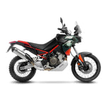 LeoVince LV-14 Stainless Steel Silencer For Aprilia Tuareg 660 2022-2025