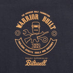 Biltwell Mens Adult Warrior Built Eagle T-Shirt - Black