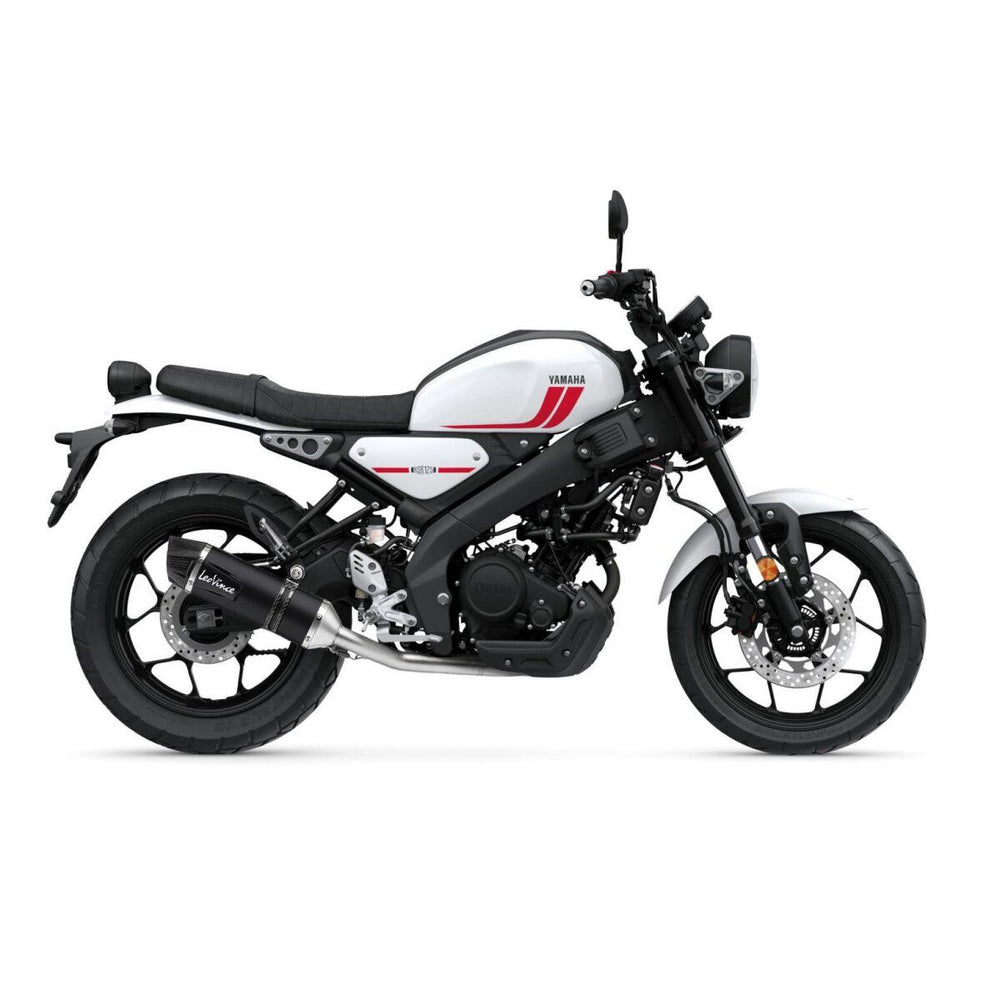 LeoVince LV One Evo Black Edition Full Exhaust System For Yamaha MT-125 ABS 2021-2026 - Ceramic Black