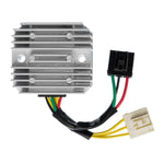 Motoplat Regulator For Honda PS 125 I 2011-2012 - Black/Silver