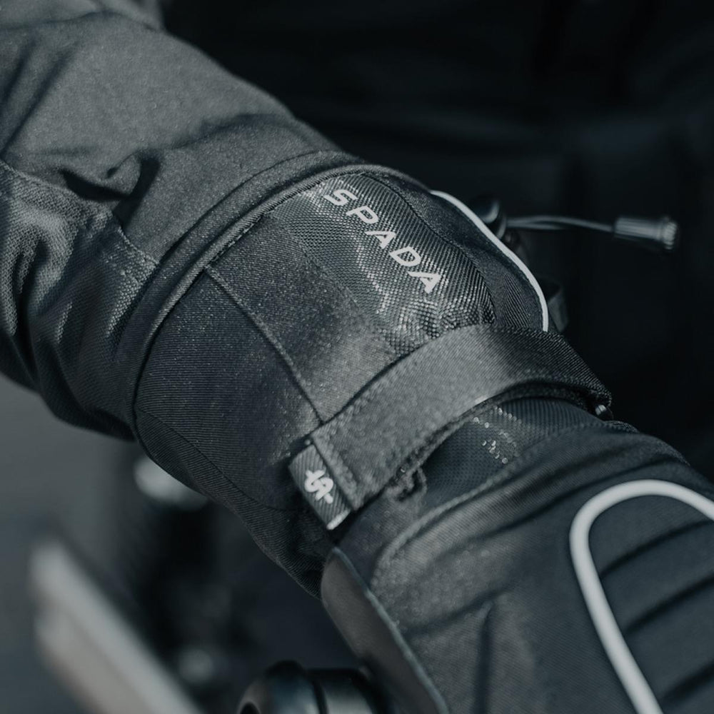 Spada Blizzard 2 Rev 2 Waterproof Motorcycle Gloves - Black