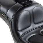 LE Pera Maverick Seat For Harley Davidson FLD 1690 2012-2013 Stitched - Black