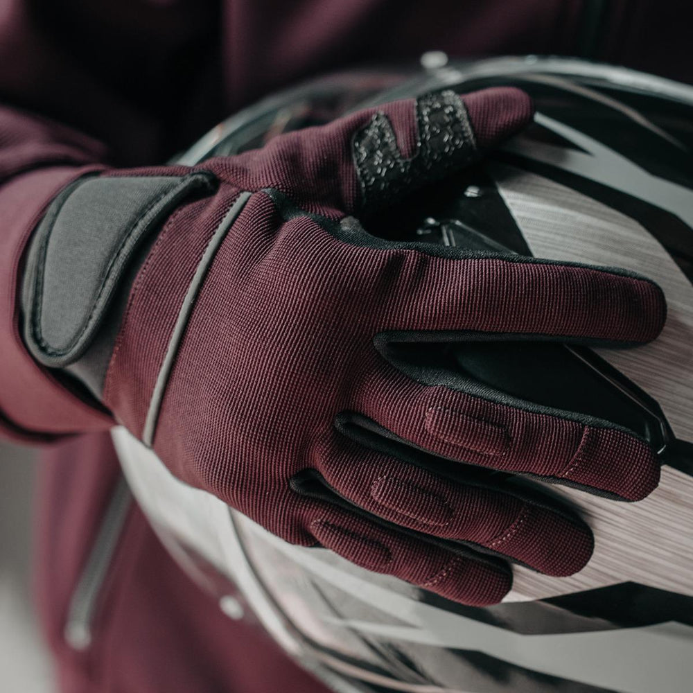 Spada Blade Motorcycle Gloves - Port Red