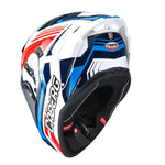 Caberg Drift Evo II Jarama White Red Blue Helmet