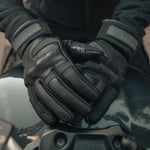 Spada Oslo Rev 2 Ladies Leather Motorcycle Gloves - Black