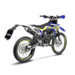 LeoVince X-Fight Black Edition Silencer For Sherco SE-R 50 2021-2024