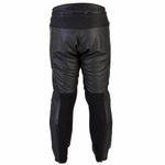 Spada Nero Leather Trousers Black
