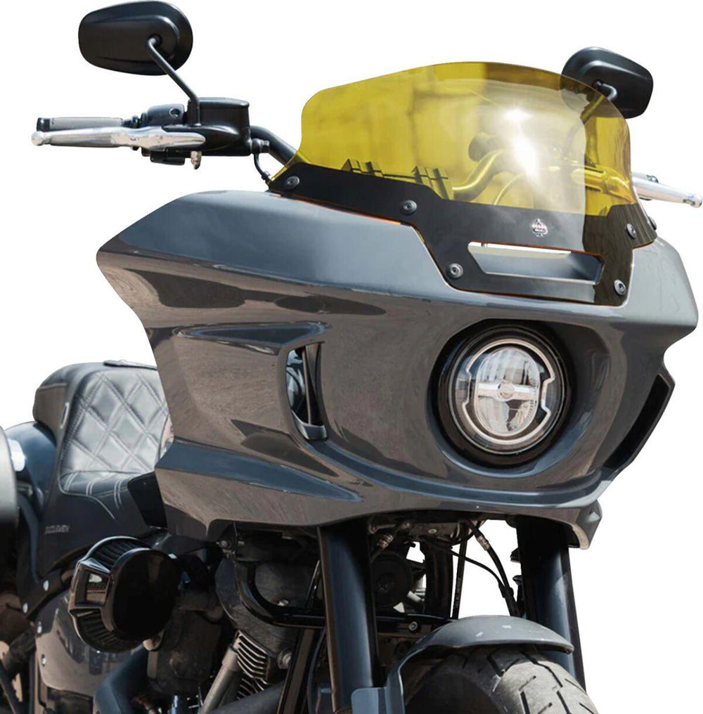 Klock Werks Kolor Flare Sport Windshield For Harley Davidson FXLRST 1923 2022-2025 15 cm (6") - Yellow