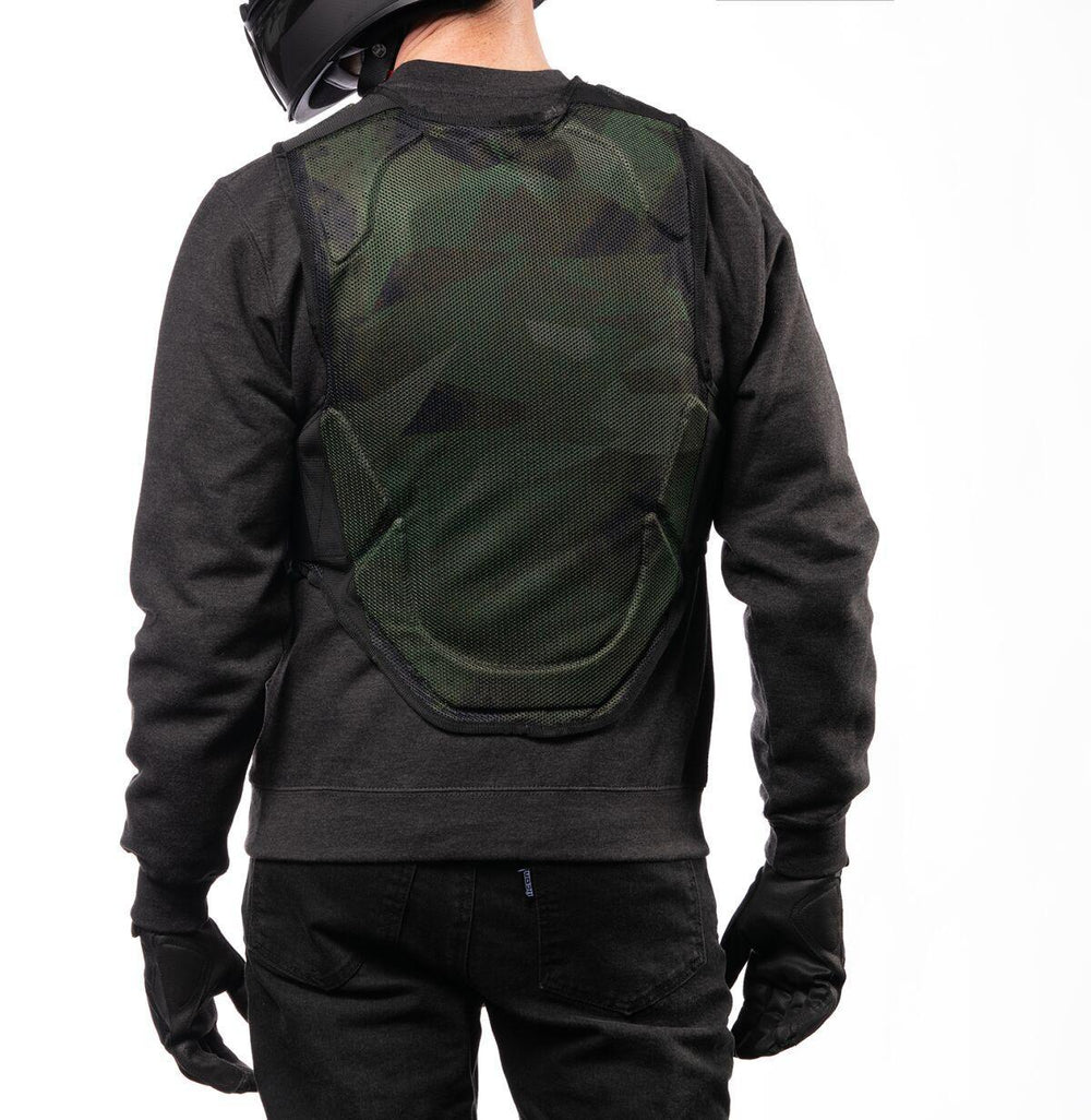 Icon Field Armor Softcore Vest - Black/Green
