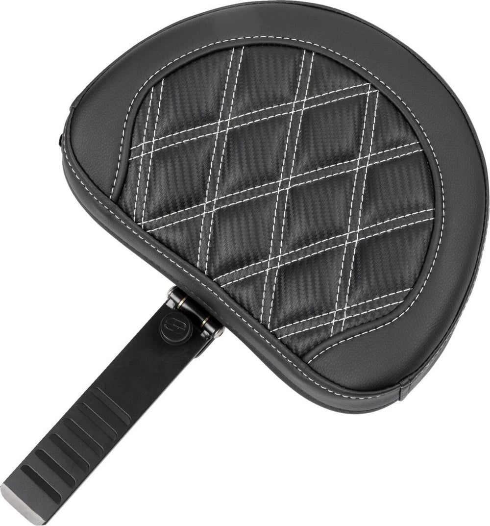 Saddlemen Roadsofa Lattice Stitch Seat For Harley Davidson FLHX 1923 ABS 2024-2026 - Black/Silver