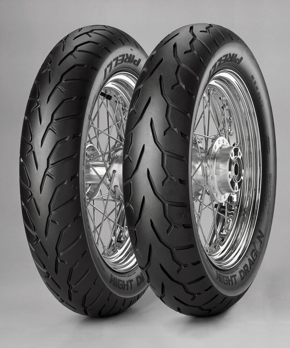 Pirelli Night Dragon Front Tyre Blackwall TL 67H 130 90B16"