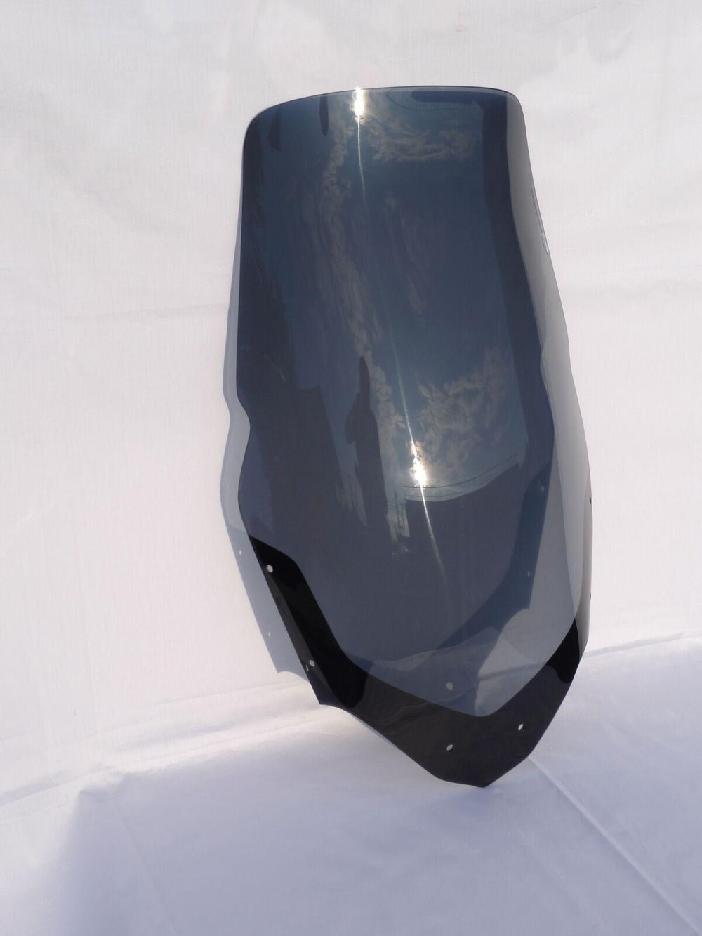 Bullster Windshield Windscreen For Honda XL 125 V 2001-2006 - Grey Smoke