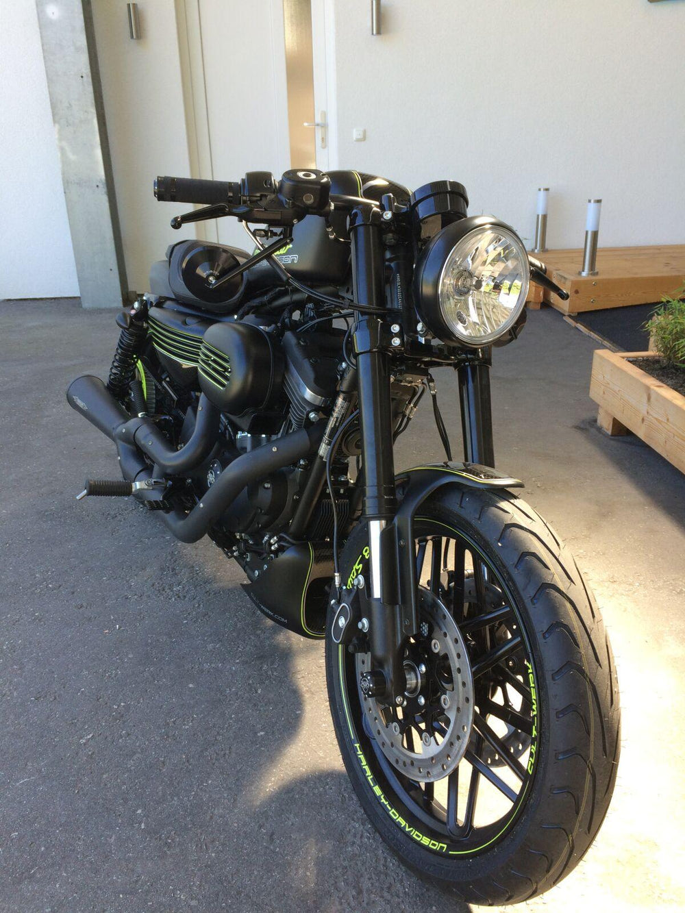 Cult Werk Front Fender Sportster For Harley Davidson XL 1200 CX 2016-2020 Front - Raw