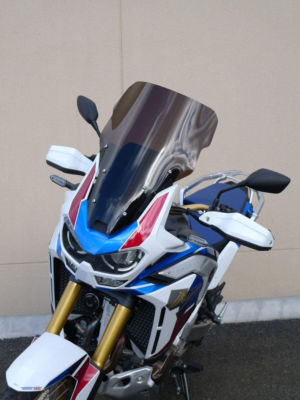 Bullster Windscreen For Honda CRF1100L 50 cm (19-3 4") - Black Smoke