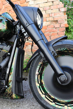 Cult Werk Axle Covers For Harley Davidson FLDE 1750 2018-2020 - Black