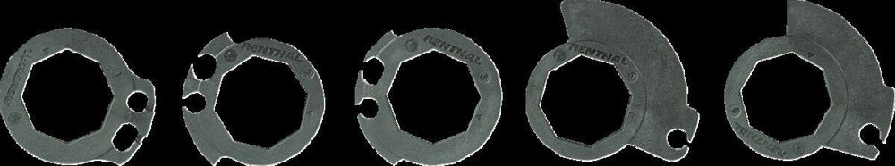 Renthal MX Original Lock-On Half Waffle Grips For Honda CRF250R 2023-2024 - White