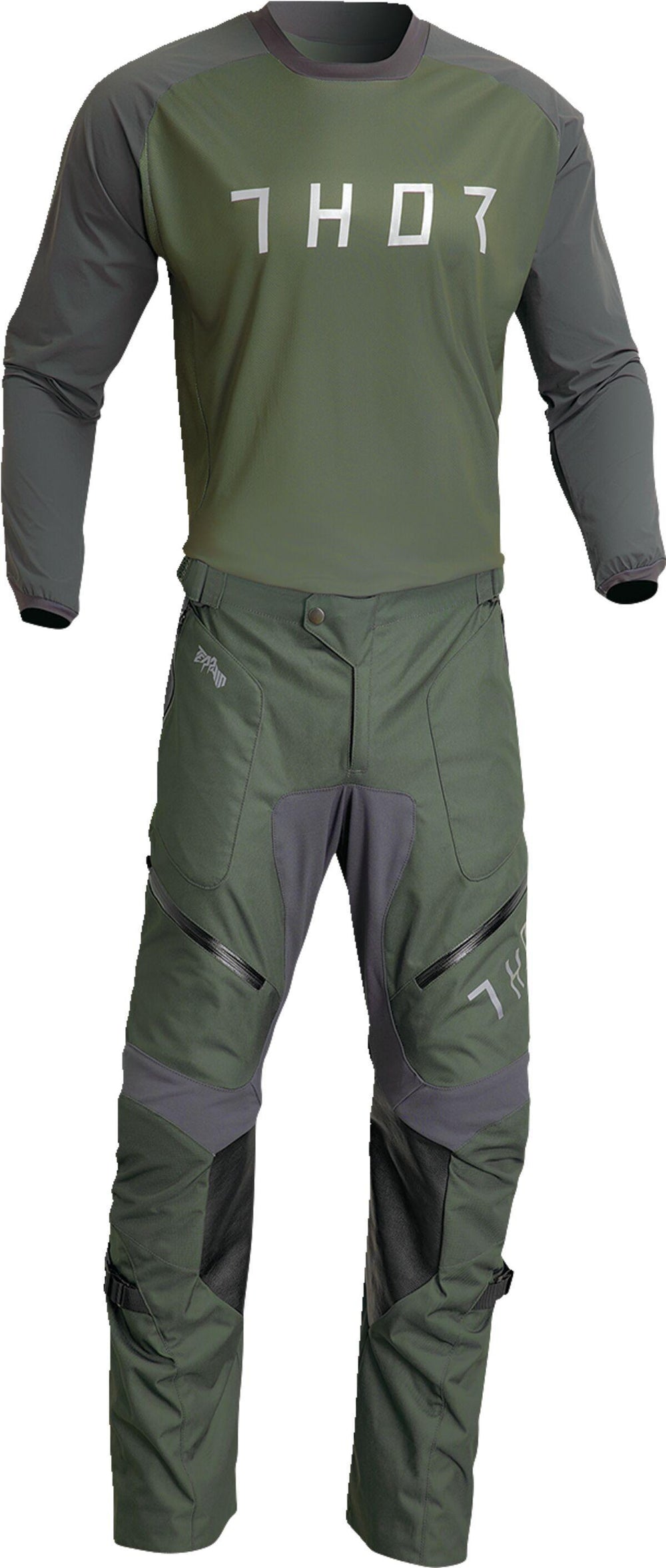 Thor Terrain Jersey - Charcoal Green