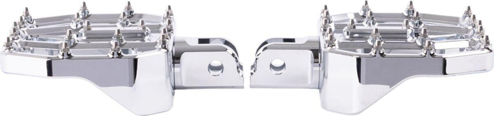 Thrashin Supply Co Mini Aggressor Floorboards For Harley Davidson FLDE 1750 ABS 2018-2020 - Chrome