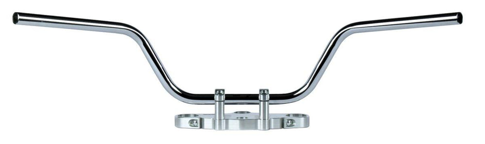 TRW 22mm (7/8") Steel Handlebar For Honda CA 125 1995-2000 High/Touring - Chrome