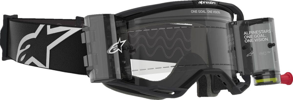 Alpinestars Vision 8 Corp Roll-Off Goggles - Black
