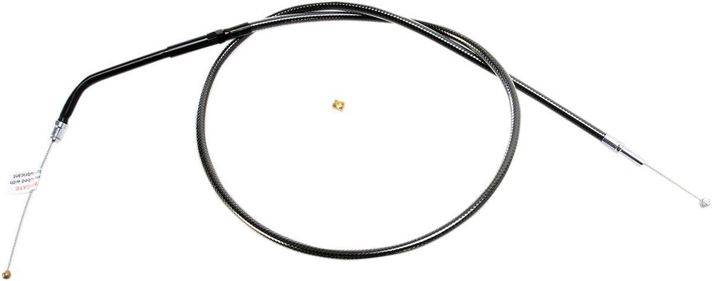Magnum Shielding  Pearl Braided Throttle Idle Cable For Harley Davidson XL 1200 C 2007-2020 81 cm (31-7 8") - Black