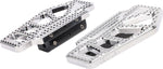 Thrashin Supply Co Apex Mini Floorboards For Harley Davidson E 1000 1936-1952 - Chrome