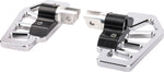 Thrashin Supply Co Apex Mini Floorboards For Harley Davidson FLDE 1750 2018-2020 - Chrome