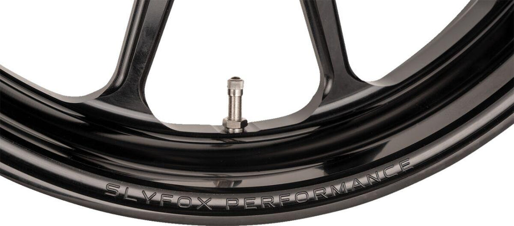 Slyfox Track Pro Wheel For Harley Davidson FLH 1868 ABS 2021 21x3.5 Front with ABS - Black