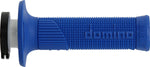 Domino D100 D-Lock Double Cable Grips - Blue