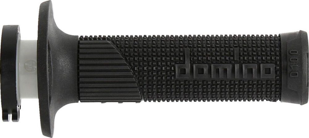 Domino D100 D-Lock Double Cable Grips - Black