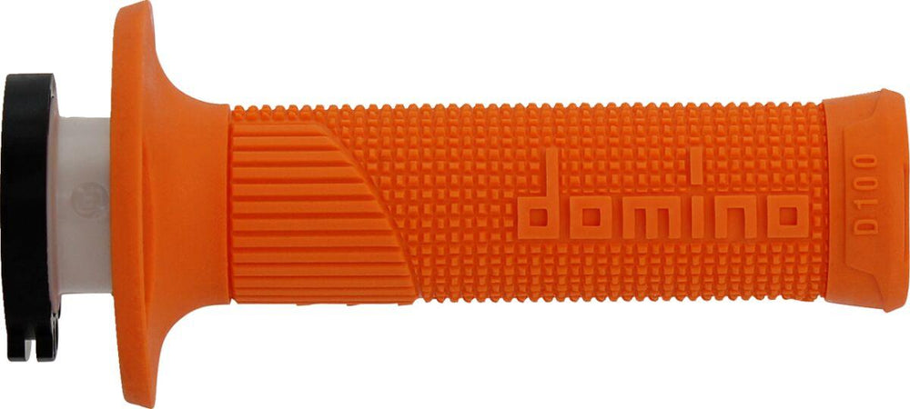 Domino D100 D-Lock Double Cable Grips - Orange