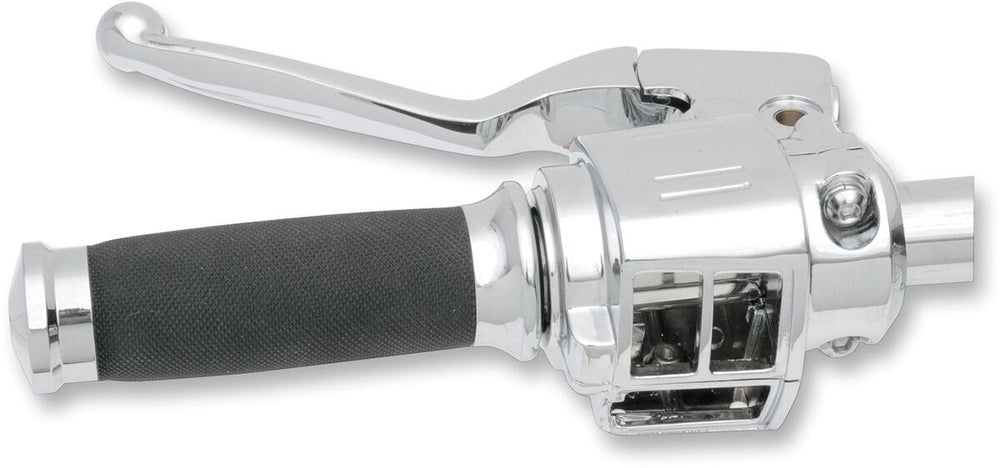 Drag Specialties Handlebar Control Kit W O Switches For Harley Davidson FLHR 1340 1994-1995 - Chrome