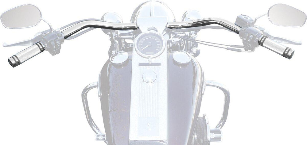 LA Choppers 1-1/4" Big Johnson FL Handlebar For Harley Davidson FLHR 1340 1994-1998 12.5 cm (5") - Chrome