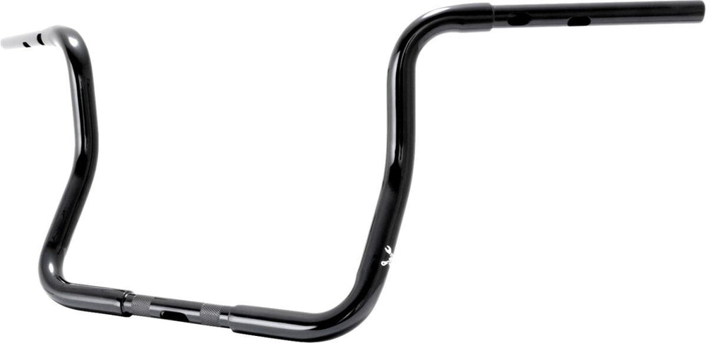 Burly 1-1/4" Bagger Ape Hanger Handlebar For Harley Davidson FLHX 1923 ABS 2024-2026 33 cm (13") - Black