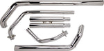 Cobra Streetrod Straight Cut Exhaust System For Honda VT 600 C 1988-2007 - Chrome