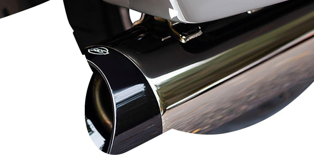 S&S Cycle 4-1 2" MK45 Performance  Silencers For Harley Davidson FLH 1868 2021 - Lava Chrome