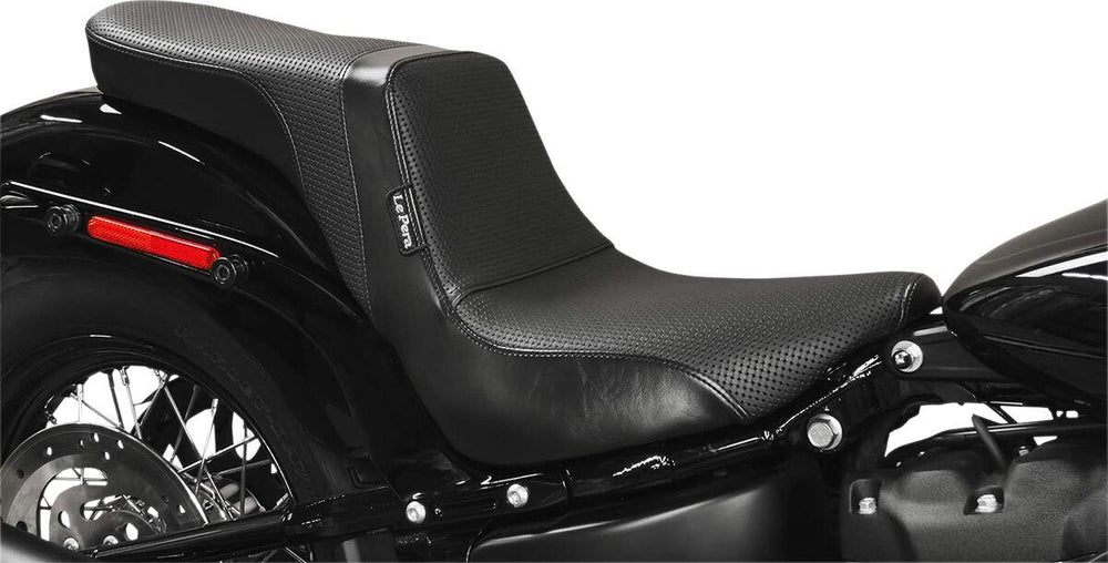 LE Pera Daytona 2 Up Seat For Harley Davidson FLSL 1750 ABS 2018-2021 Basketweave - Black