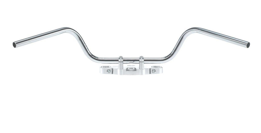 TRW 22mm (7/8") Steel Handlebar For Triumph Adventurer 900 1996-2001 High - Chrome